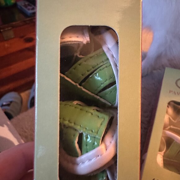 Pet Life Paw Wear Green Sandals sizes XS, S, and Medium - Picture 5 of 8